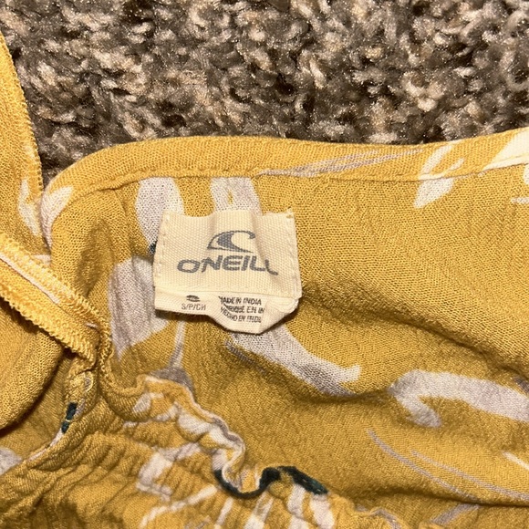 Yellow Floral Tank Top - Picture 3 of 4